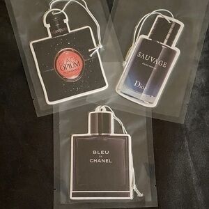Perfume Bottle Air Fresheners Set